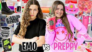 EMO  VS PREPPY  SHOPPING CHALLENGE