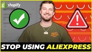 Stop Using Aliexpress For Shopify Dropshipping DO THIS INSTEAD