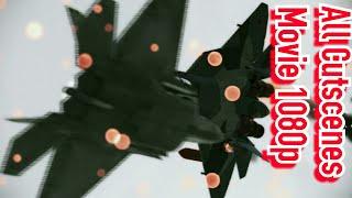 Ace Combat Assault Horizon All Cutscenes + Boss Battles - Movie -  PS31080p 