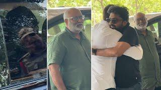 Chiranjeevi and Vishwambhara Team Off From Hyderabad  MM Keeravani  Vassishta