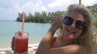 Reise nach Koh Phangan Thailand Salad Beach und Mae Haad Kohma Beach Resort und Salad Beach Hotel