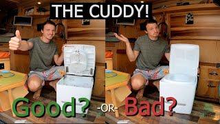 Reviewing the Cuddy After Actually Using it  Composting Toilet Review