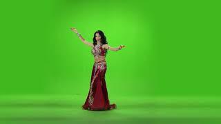 Belly Dance Green Screen Video Royalty Free Stock Video No Copyright