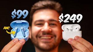 Best ANC earbuds under $100 Soundcore Liberty 4 NC review vs Apple AirPods Pro 2  VERSUS