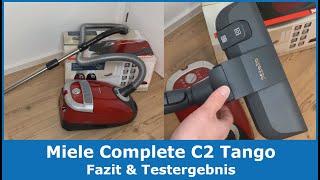 Fazit des Miele Complete C2 Tango EcoLine Staubsauger mit Beutel im Test Vorteile und Nachteile