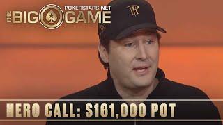 The Big Game S2 ️ E16 ️ Phil Hellmuth vs Loose Cannon SICK HERO CALLS ️ PokerStars