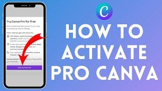 How to Activate Pro Canva 2024  Enable Pro Canva
