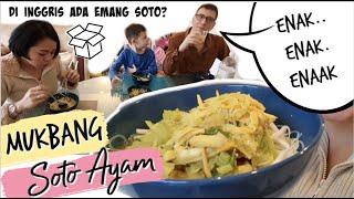 MUKBANG SOTO AYAM TERENAK DI INGGRIS SAMPE DIKASIH NILAI 1000?  NOE AMELYA