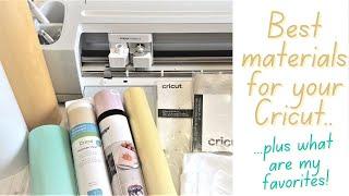 Best Products to Use with Cricut....What is the best Cricut machine?