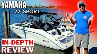 Most Detailed Review Of Yamaha  22 Sport Boat  DEEP Dive With JBP