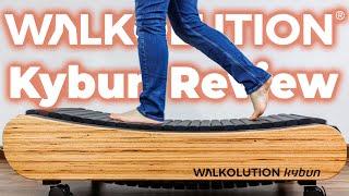 Barefoot Treadmill Desk Review  Walkolution Kybun & Ära Desk  Premium Walking Pad Alternative