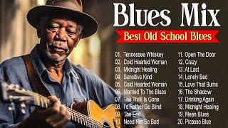 BLUES MIX  Lyric Album - Top Slow Blues Music Playlist - Best Whiskey Blues Songs of All Time