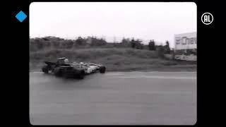 NANNI GALLI and FRANCOISE CEVERT CRASH DUTCH GP 1971 ZANDVOORT