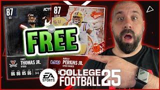 What To DO FIRST In College Football 25 Ultimate Team For FREE Coins Players & Packs
