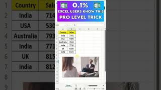 #shorts  Excel Trick  Youtube Shorts  #Excel Shorts  #Shortsvideo 