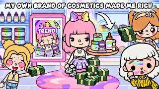 My Own Brand Of Cosmetics Made Me Rich  Toca Boca  Toca Life Story