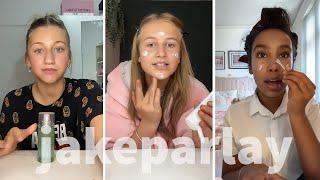 Makeup Tutorial Tiktok Compilation - GRWM   Get Ready With Me  ️Skincare Makeup Outfits 774