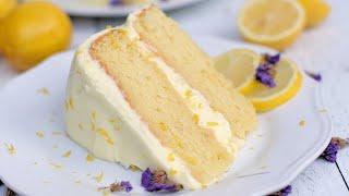 Homemade Lemon Cake Recipe  Lemon Cream Frosting 