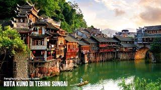 Kota Kuno Terindah Di Tebing Sungai Tuojiang China - Ancient Fenghuang Town