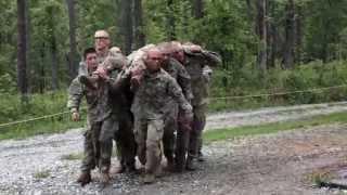 Ranger students tackle the Darby Queen Obstacle Course