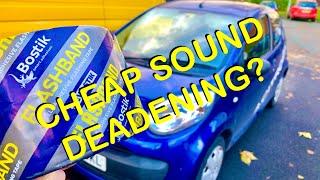 Cheap Sound InsulationCar Sound DeadeningDynamat Alternative DIY + Test