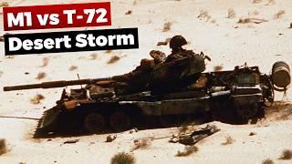 M1A1HA vs T-72M1 Desert Storm