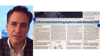 No Daily Telegraph - the Civil Service is taking the Government to court to uphold the rule of law