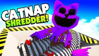 I Shredded CATNAP In the Giant SHREDDER - Teardown Mods Gameplay