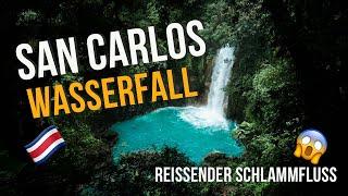 COSTA RICA  so schnell kann sich die Lage verändern..  San Carlos Wasserfall