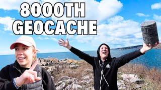 I FOUND MY 8000th GEOCACHE #geocaching #geocache #geocachingvlogger