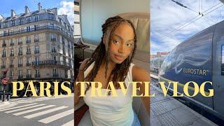 TRAVEL WITH ME TO PARIS FOR THE FIRST TIME PT1  PARIS TRAVEL VLOG