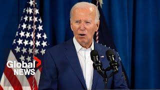 Biden reacts to shooting at Trump rally “It’s sick”