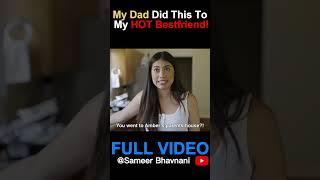 Dad Disciplines Daughters Best Friend with a Spank #sameerbhavnani