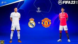 FIFA 23 - Real Madrid Vs  Manchester United - UCL 2324  Ft. Mbappe Mount  PS5™ 4K60