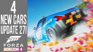 Forza Horizon 4 - ALL 4 NEW Cars for UPDATE 27