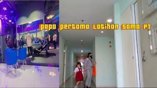 HARI KE 170 AGNES SEKOLAH PRESCHOOL PAPA AKHIR NYA MAU GYM JUGA hehe