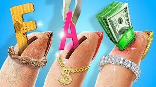 RICH Students vs BROKE Students Best Viral School Hacks and Funny Moments