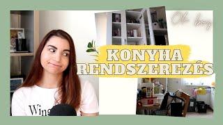 Konyha rendszerezés - csak itthon lévő dolgokkal