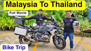 Full Video Malaysia To Thailand Bike Ride  Asraf Vlog