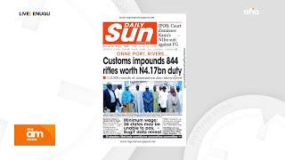 IPOB COURT DISMISSES KANUS N1BN SUIT AGAINST FEDERAL GOVERNMENT  NEWSPAPER REVIEW DAILY SUN