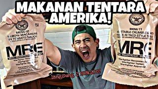 TANBOY KUN NGABISIN 2 PACK MAKANAN TENTARA AMERIKA