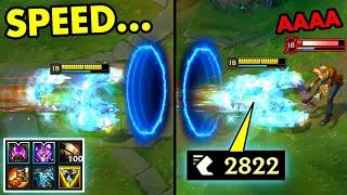 THE POWER OF MOVEMENT SPEED... Fastest Champions Montage League of Legends