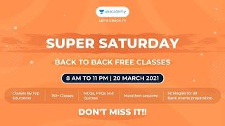 New Initiative  Super Saturday  don’t miss it