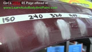 Most Common Autobody Sand Paper Grits - 80 Grit 150 Grit 240 Grit 320 Grit 400 Grit 2000 Grit