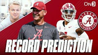 Alabama Crimson Tide Game By Game Record Prediction  Kalen DeBoer Jalen Milroe PLAYOFF Bound?