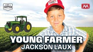 Meet the Young Farmer and Viral Tractor Prodigy Jackson Laux