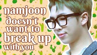 ️EngASMR Namjoon crying because you wanna break up with him  BTS ASMR  Korean ASMR  RM ASMR