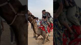 My sister cried Camel Ride  #youtubeshorts #dailyvlog #viralvideos #trendingshorts #shortsfeed