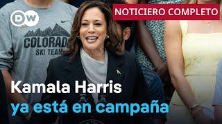  DW Noticias del 23 de julio Paso firme de Harris hacia la nominación presidencial