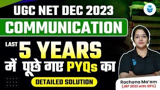 UGC NET Dec 2023  UGC NET Paper -1 Communication Previous Year Questions  Rachana Mam JRFAdda